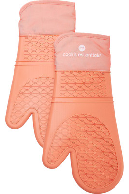Cook's Essentials Silicone Oven Glove - Set of 2
