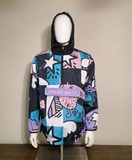 REASON BRAND Anorak Hooded Windbreaker Size L 
