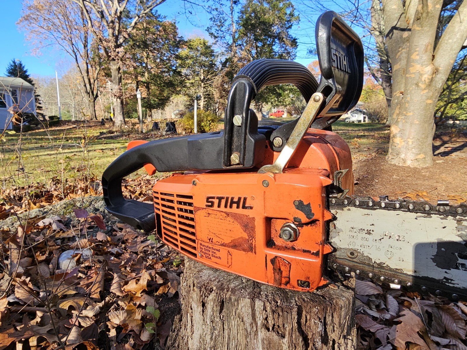 Stihl 011 AV chainsaw 16" eBay