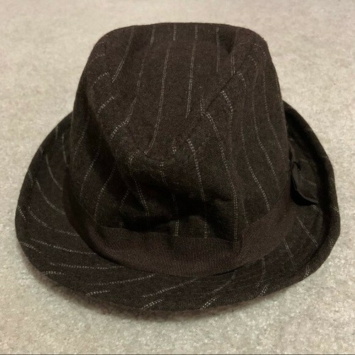 Rue 21 Brown Striped Fedora Hat Womens 