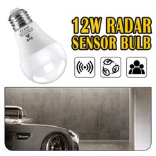 Mikrowelle Radar Induktion 12W LED Glühbirne Sensor LED Lampe E27 220V 6500K