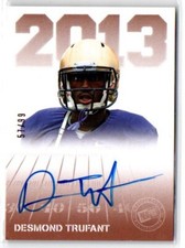 2013 Press Pass Signings Bronze #PPS-DT Desmond Trufant Atlanta Falcons Auto /99
