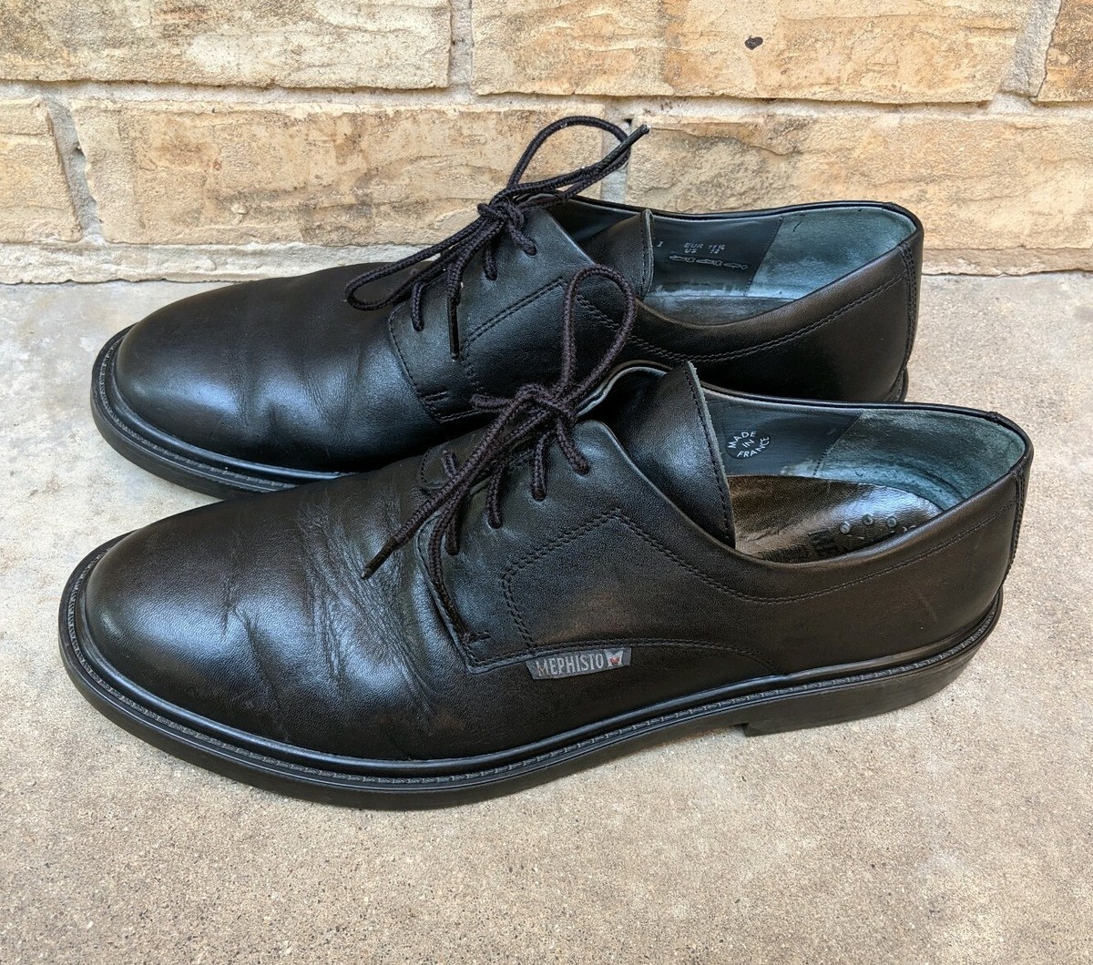 MEPHISTO AIR JETレザーシューズUS7made in France MEPHISTO AIR JETレザーシューズUS7made in France