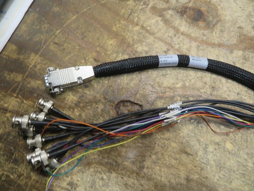 Evertz Cavo di Breakout Audio, WPAES8-BNCM-9W-6F DB15 a Maschio BNC per 7720AD8 - Foto 2 di 5