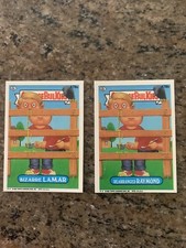 Garbage Pail Kids Cards Topps 1988 476a Bizarre Lamar 476b Rearranged Raymond