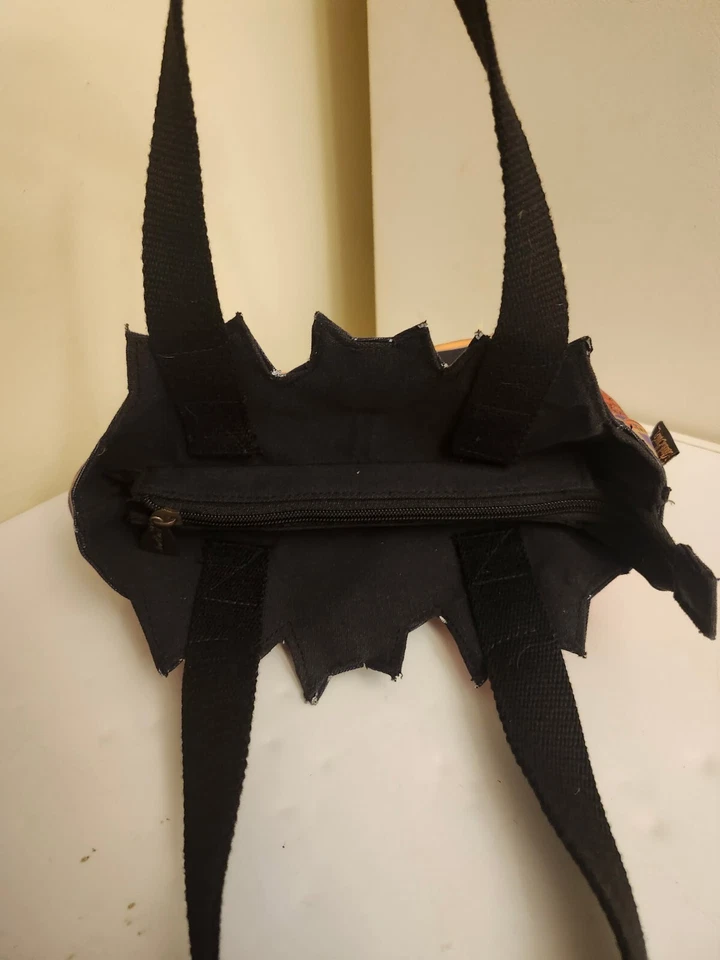 Laurel Burch 10X10" Cat Design Handbag Purse w 2 Handles 2 Pockets - Image 4 of 4