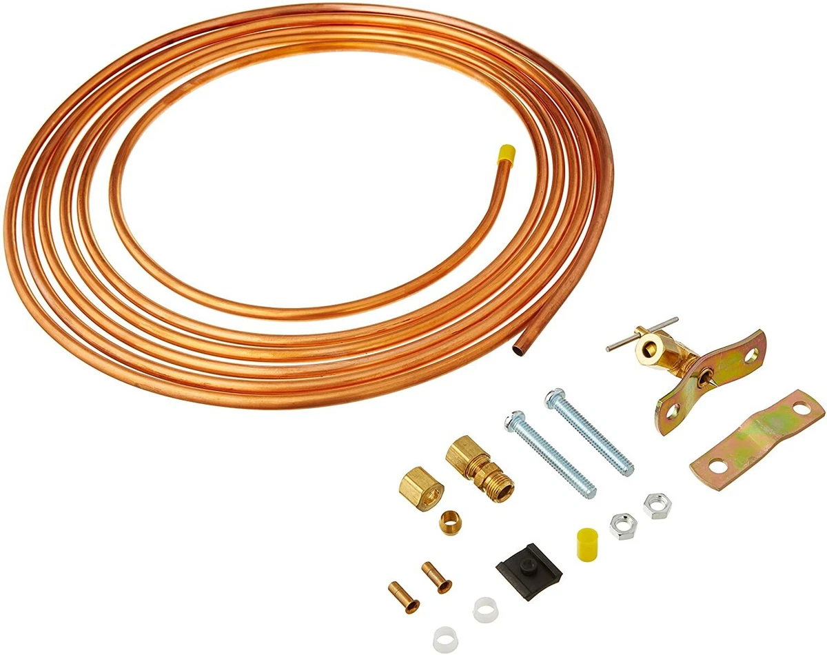 Eastman 48398 Copper Ice Maker Installation Kit, 15 Ft, 43 OFF
