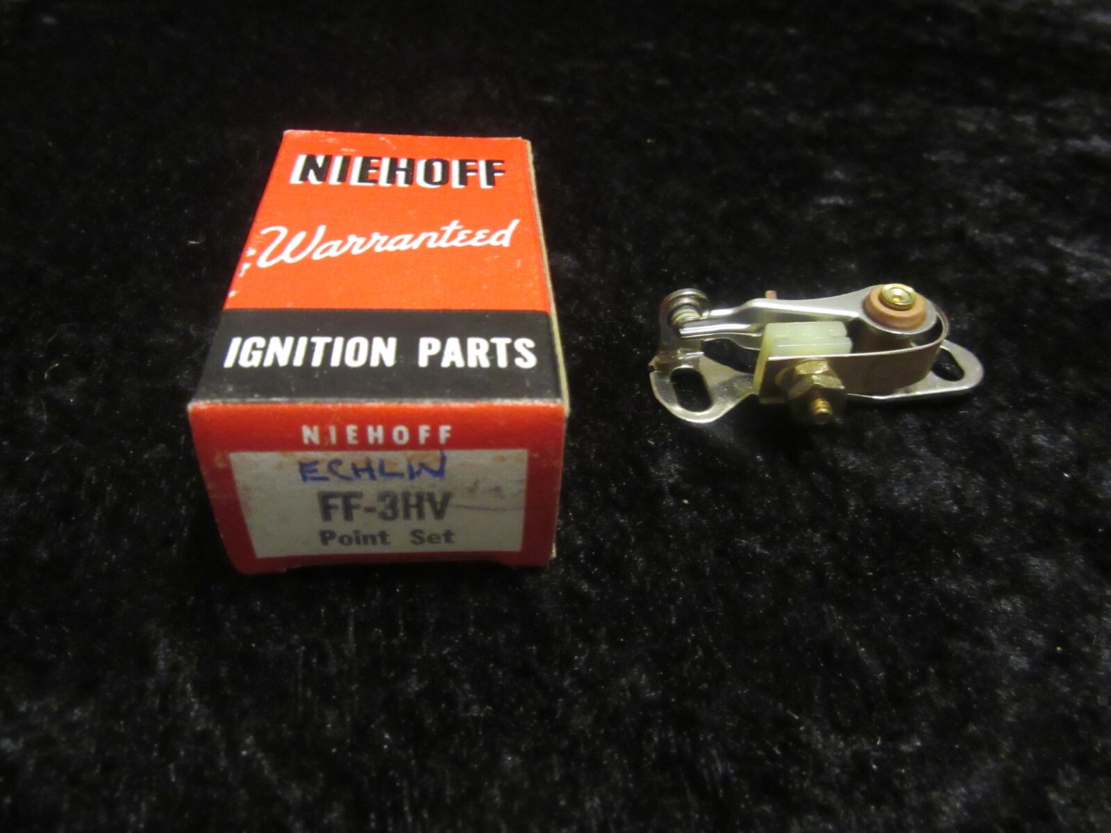 NOS 1949-1966 Ford Lincoln Mercury NAPA Echlin Ignition Contact Point Set