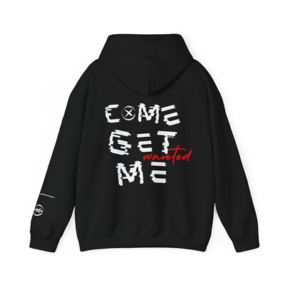 OUTLAW Racing- COLLECTION ''COME GET ME'' WANTED UNISEX HOODIE LIMITED