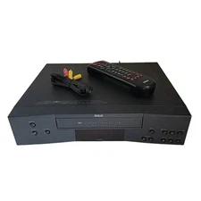 RCA 4 Head VCR Player VR522 (remote battery cover missing) Tested 