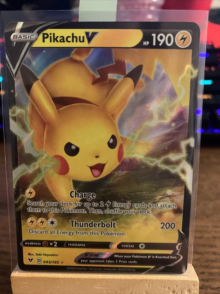 Pokemon - Pikachu V - 043/185 - Ultra Rare