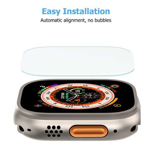 For Apple Watch Ultra 49mm Band Case & Screen Protector Glass Rugged Sport Strap - 第 10/19 張圖片