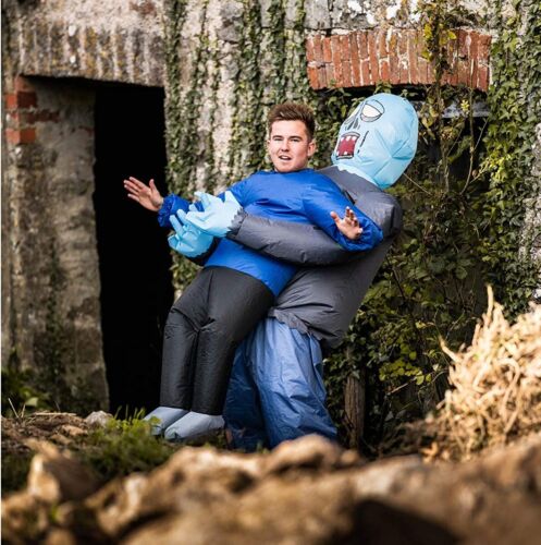 BODYSOCKS Adults Inflatable Zombie ✅ Fancy Dress Costume Monster Halloween 🚚💨 - Picture 1 of 6