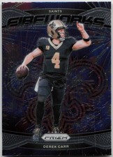 2024 Panini Prizm #11 Derek Carr Fireworks