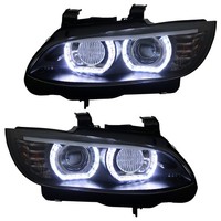 Xenon Scheinwerfer LED Tagfahrlicht FüR BMW E92 E93 Ohne AFS 2005-2010 Schwarz