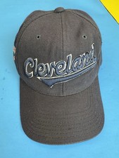 Vintage 90s Cleveland Indians Drew Pearson Snapback Hat Cap Retro Chief Wahoo
