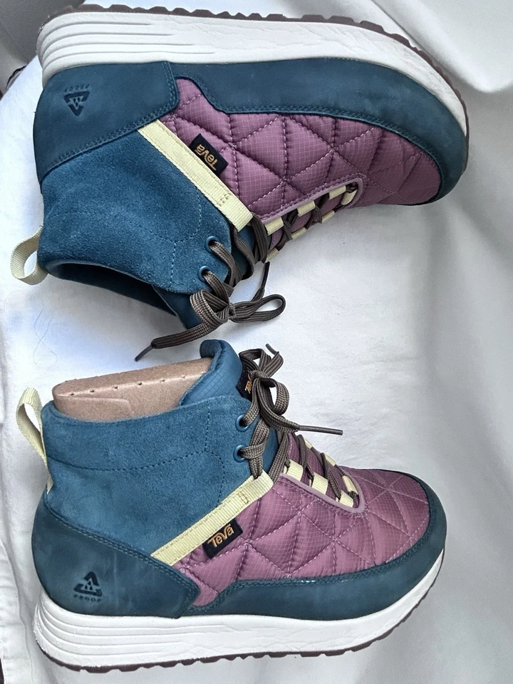 Teva Mujer Talla 10 Reember Commute Bota Impermeable Parte Superior Alta Zapatilla Senderismo Foto 4 de 4