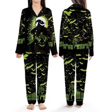 Halloween Oogie Boogie Bash Party Nightmare Before Christmas Pajamas Set