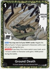 Ground Death Foil R The Azure Sea's Seven OP14-096 NM