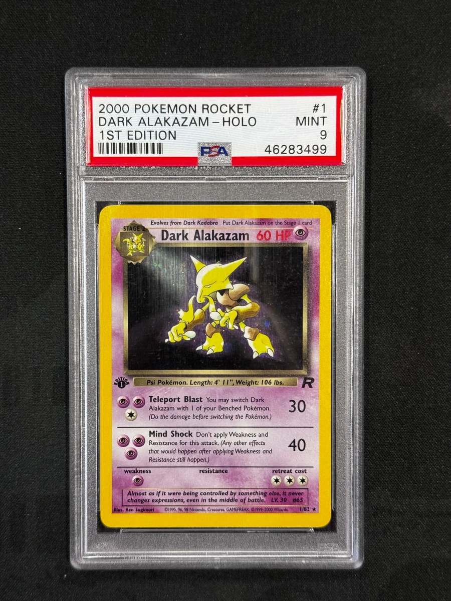 Darkness Pokémon TCG 1st Edition Individual Trading Card Games for