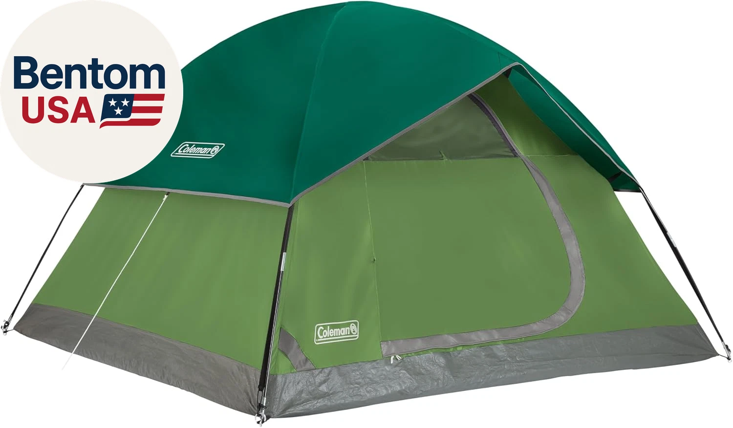 Sundome Camping Tent with Rainfly, 2/3/4/6 Person Tent Sets up in 10 Mins, Weath