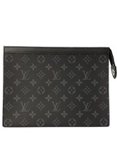 Louis Vuitton Monogram Eclipse Black Pochette Voyage Clutch Bag