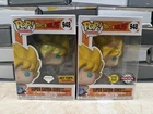 Funko Pop Dragon Ball Z Super Saiyan Goku with Kamehameha Diamond Glow Bundle