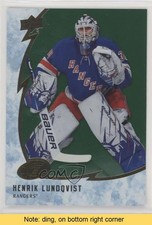 2019-20 Upper Deck Ice Green Henrik Lundqvist #32 HOF READ d9r