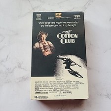 The Cotton Club Betamax BETA 1984 Nicolas Cage, Bob Hoskins, Diane Lane NICE