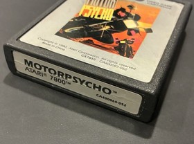 Motor Psycho (Atari 7800, 1990) TESTED CX7852