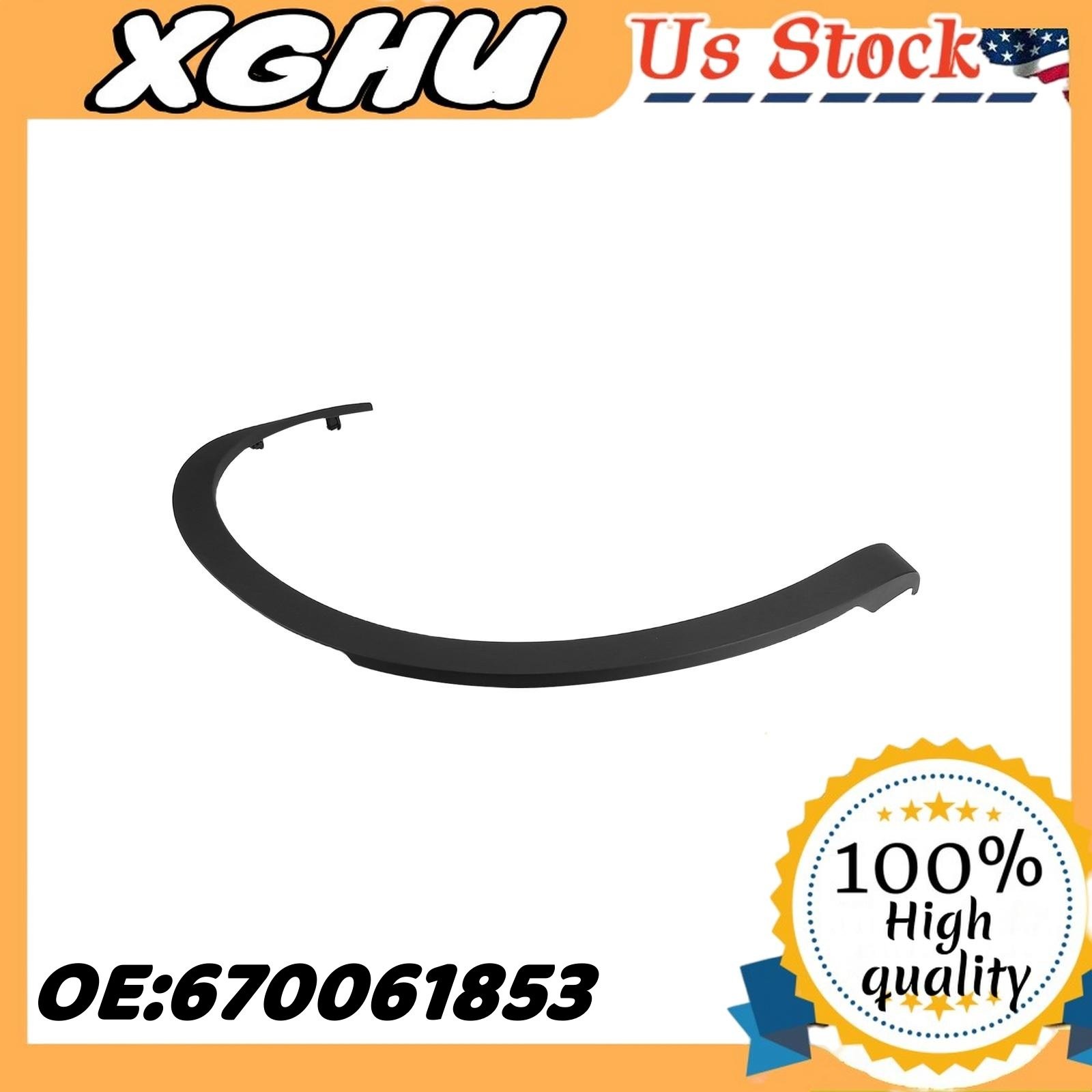 For 2017 2018-2020 Maserati Levante 670061853 Rear Left Wheel Arch Trim Molding