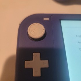 Nintendo Switch Lite Blue White Handheld System with Headphone Jack