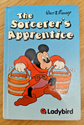 Vintage Walt Disney's The Sorcerer's Apprentice Ladybird Books 1984 1st Edn VGC