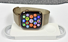 Apple Watch Series 11 46MM Gold Titanium With Gold Milanese Loop MFD84LW/A