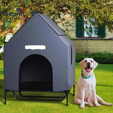 Extra Large Weatherproof Dog House, Indoor Outdoor Shelter for Dogs