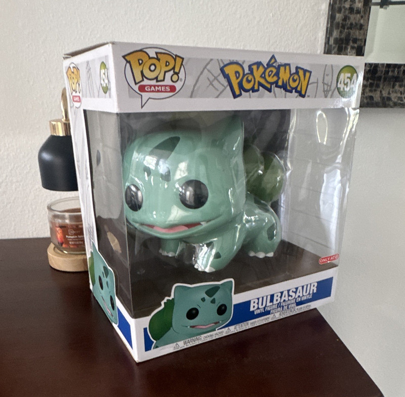 Funko Pop  Pokémon Bulbasaur 10 inch#454 Vinyl Figure Boxed