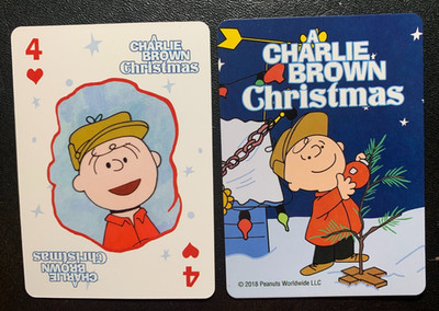 Swap Playing Card   CHARLIE BROWN CHRISTMAS    Charlie Brown VERSION 7