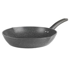 Image of Salter 28 cm Frying Pan Easy Pouring Lip Non-Stick Suitable All Hobs Aluminium