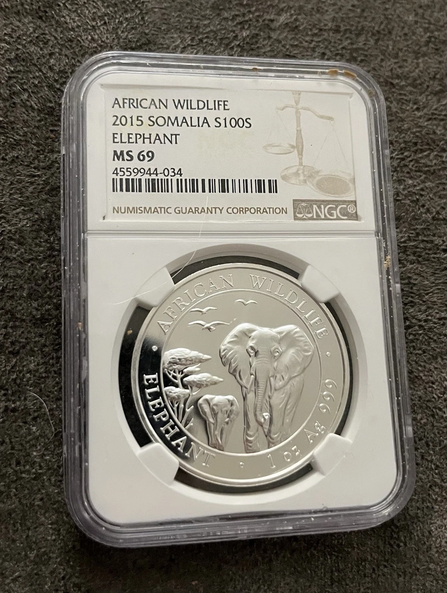 Zambian Elephant Silver Bullion Coins for sale | eBay