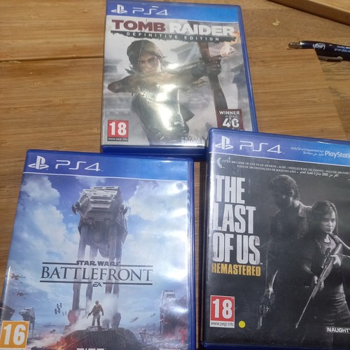 Sony Playstation PS4 1TB Console + 3 Games. Tomb Raider. Last Of Us. Star Wars. - Picture 6 of 6