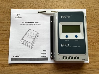 Epever Tracer 1210AN Solarladeregler 10A MPPT 12V 24V für Wohnmobil & Solar