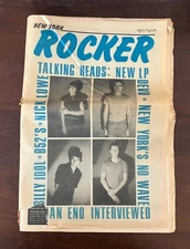 Talking Heads Eno New York Rocker Magazine Vol 1 No 13 1978 NO WAVE ISSUE