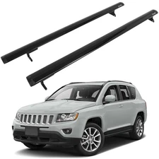For Jeep Compass 2011-2015 2016 Cross Bar Roof Rack Rail Set Luggage Carrier
