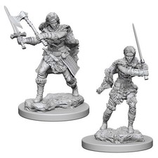 Dungeons Dragons Nolzur s Unpainted Miniatures: Human Female Barbarian