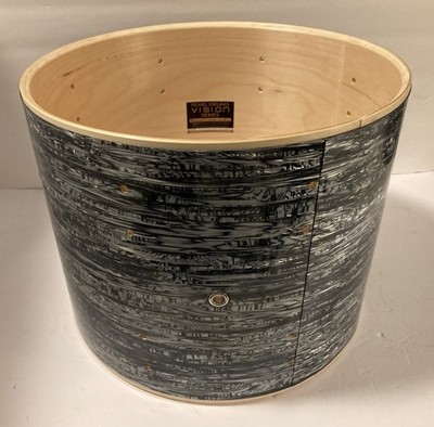 Pearl Vision Birch Shell Tom Only SST Strata Black #431  14 x 11 Bare Project