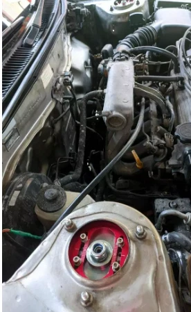 Placa de inclinación delantera Coilover montaje superior ajustable para Toyota Corolla AE101 AE111 Foto 2 de 4