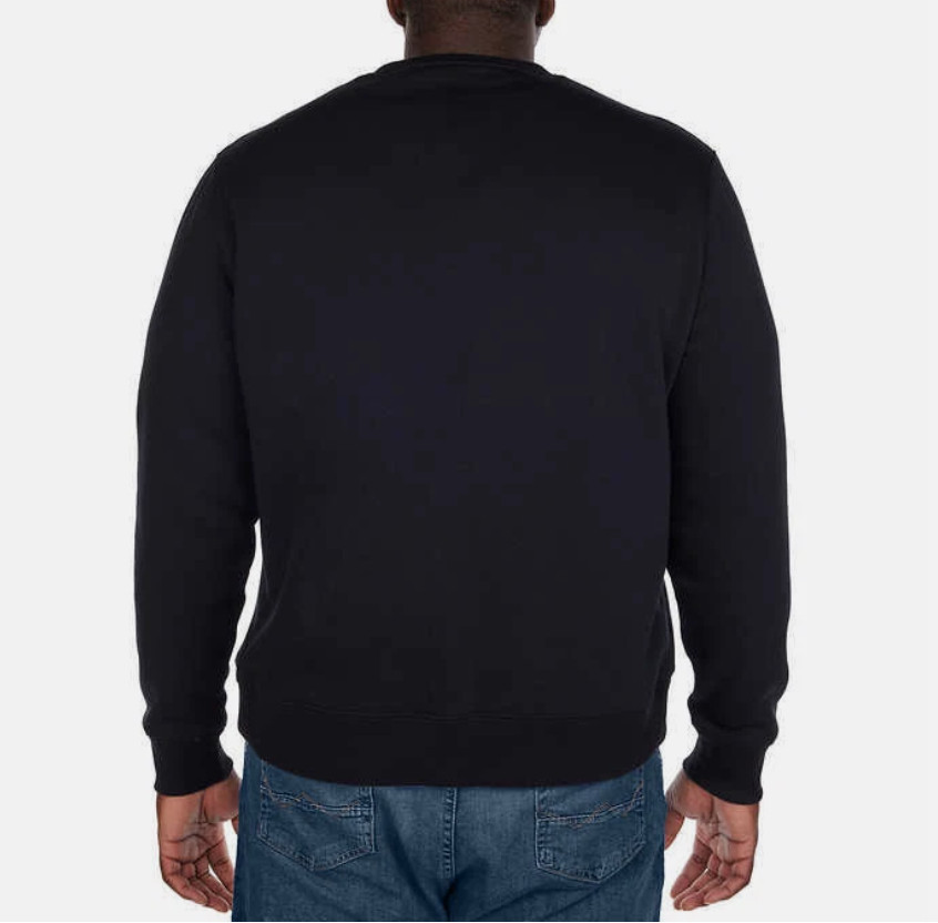 Costco Wholesale Black Logo Crewneck Sweatshirt Men Small Women Medium NWT - second product detail image