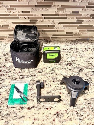 Huepar HP-9211G Cross Line Laser Level Beam Vertical Horizontal Self leveling