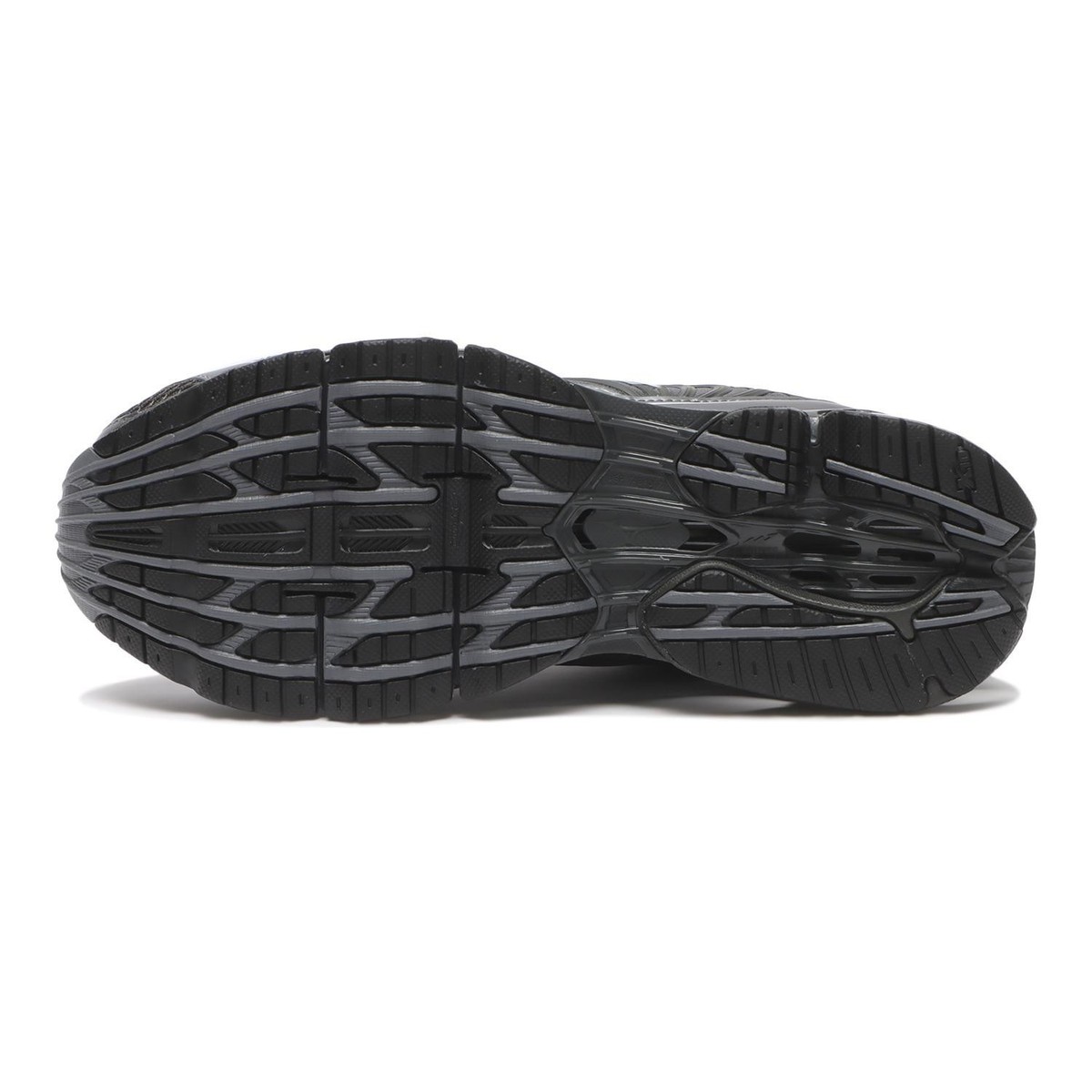 D1GA251103 Mizuno Wave Prophecy LS Black Metallic Grey (Men