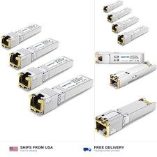 4-Pack 10G SFP to RJ45 Module  10Gbase-T Transceiver Compatible with Cisco,...